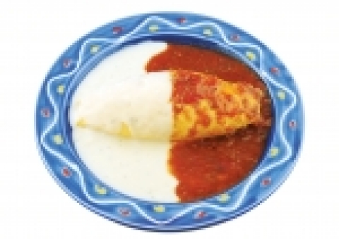칠리토마토+크림소스 오므라이스