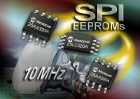 세계적인 마이크로컨트롤러 및 아날로그 반도체 전문기업인 마이크로칩 테크놀로지는 25AA320A 및 25LC320A(25XX320A) 디바이스를 발표해 32Kbit SPI 시리얼 EEPROM 제품군을 확장했다.