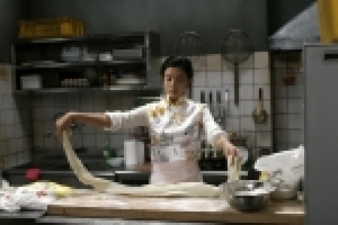 오승현의 자장면 면빨뽑는 장면