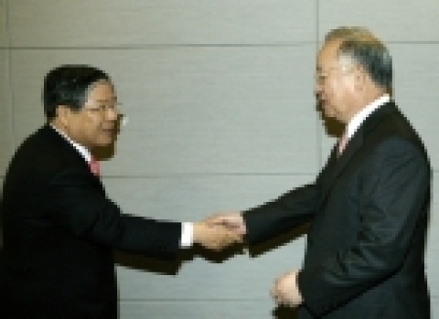 김성호 법무부 장관 초청 조찬간담회