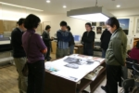 지난 1월 27일에 진행된 디지털 출력 워크샵 사진