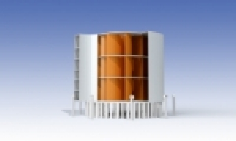 대형 수직축 풍력발전기 설계도