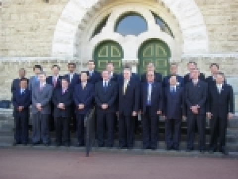 금번 광업장관회의 19개국 대표가 모두 모여 찍은 공식 사진