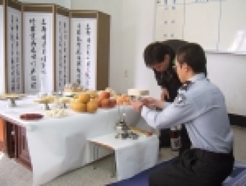 합동차례상 모습