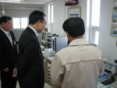 이만기 기상청장, 속초기상대 초도순시