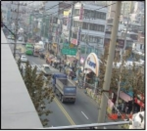 노점밀집지역 정비후