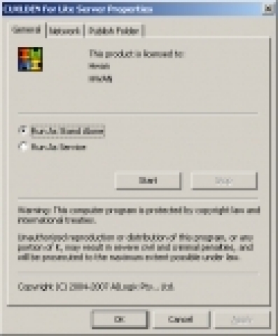 server setting