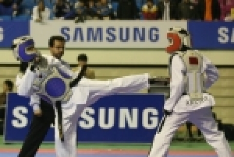 삼성전자가 3월 4일부터 5일까지 이틀간 춘천 호반체육관에서 열리는 세계 태권도 연맹(WTF) 주최 WTF 전자호구 국제 태권도 대회(WTF Electronic Protector 