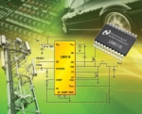 내셔널 세미컨덕터 100V 전류 모드 벅 컨트롤러 'LM5116 ' 