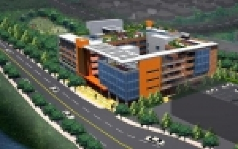 오정구 작동 여월택지개발지구 내에 건립 예정인 노인의료복지시설 조감도