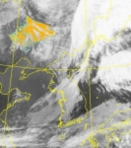 오늘(3. 11) 약한 황사 현황
