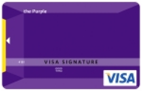 현대카드 비자퍼플 카드 이미지