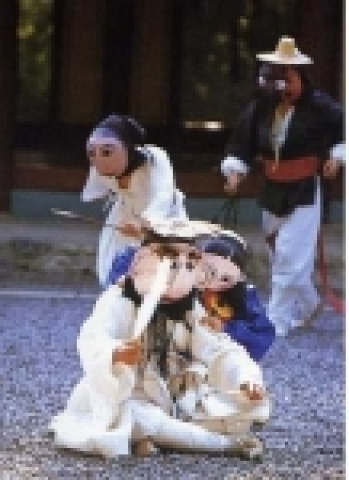 『자인팔광대』中 양반과 본처․후처 마당