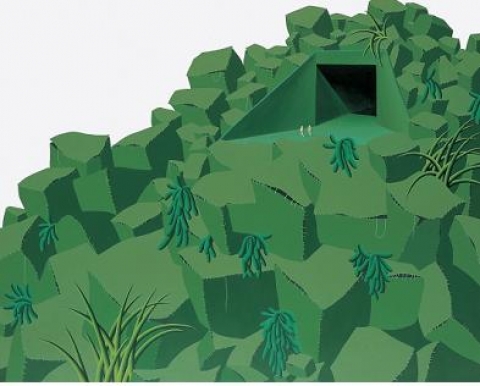 송명진Green Shelter Acrylic on canvas 130.3x162cm 2007