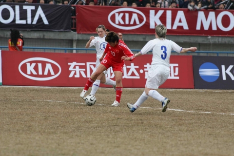 기아자동차는 19일(현지시간) 베이징 쿤룬(Kunlun) 호텔에서 둥펑위에다기아(東風悅達起亞) 관계자와 중국 축구협회 관계자, 중국 축구국가대표 선수단 등 250여명이 참석한 가운