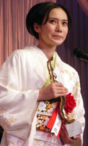 마이니치영화콩쿨에서의 나카타니 미키