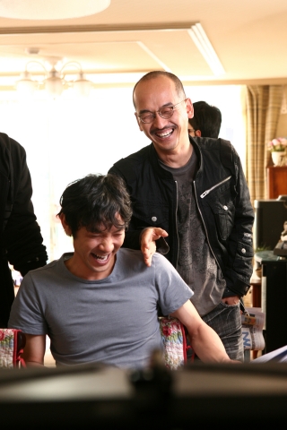 영화 &lt;즐거운 인생&gt; 촬영현장