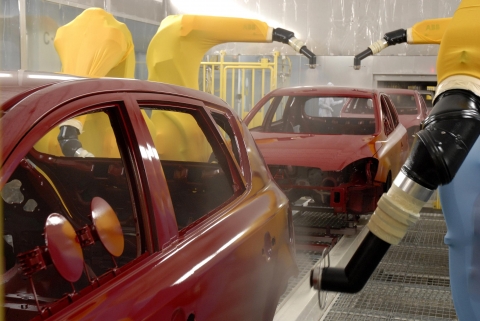 Zilina - Robotised paint shop