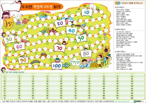 인터파크도서가 어린이 독자들에게 제공하는 ‘책벌레 포스터’
