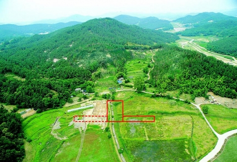 왕흥사지 8차 발굴조사 대상지역 전경