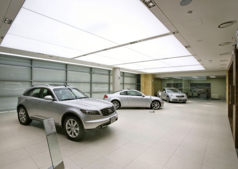 SK네트웍스 인피니티 전시장