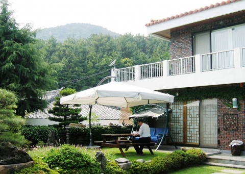 파라솔 설치사례_주택