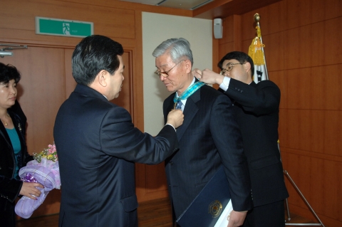 산림사업유공자 포상식 사진