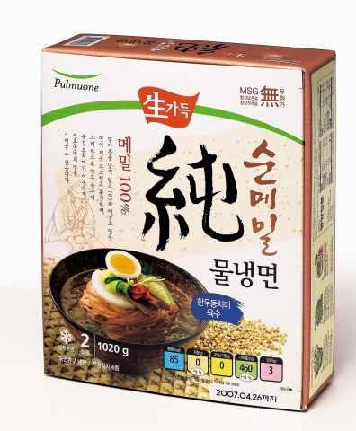 풀무원 '순메밀 물냉면'