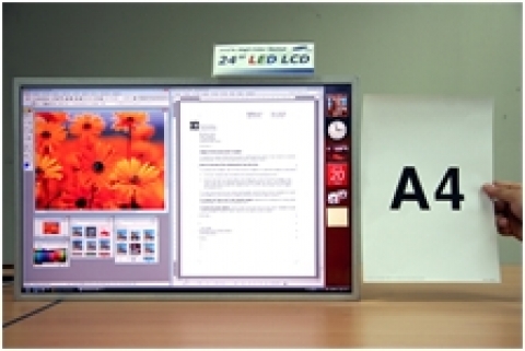 Samsung Develops LED-Backlit LCD Panels for Monitors with Color Quality Rivaling Premium TVs