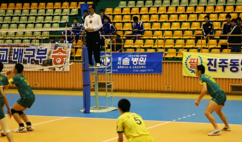 2007년 한국 중.고배구연맹 회장배 사진