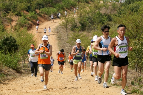 지난해 울산-현대 전국 산악마라톤대회.