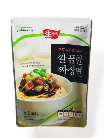 풀무원 '포도씨유로 볶은 깔끔한짜장면'