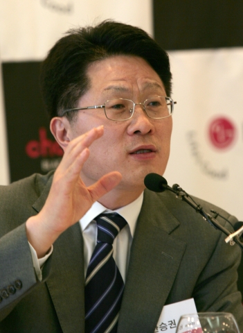 LG전자 MC사업본부장 안승권 부사장 
