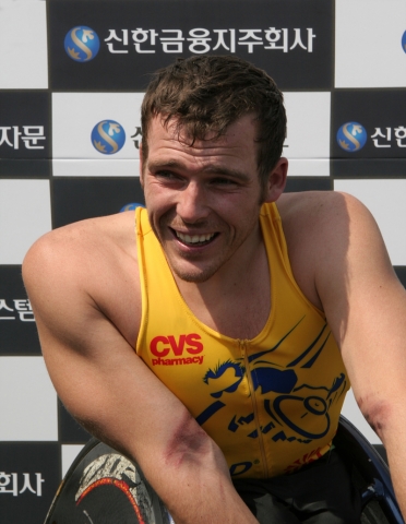2007년 16회 서울국제휠체어마라톤대회 풀코스 1위 우승 쿠트펀리