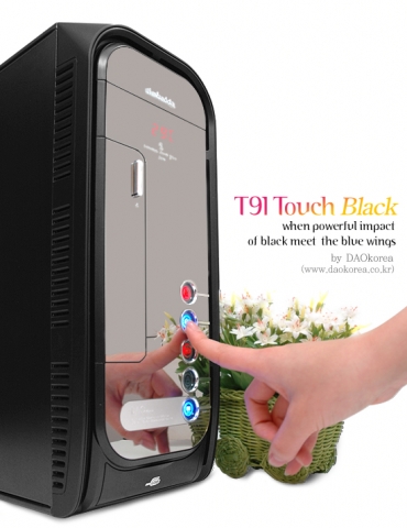 DAOkorea Slim Case T91 Touch Black