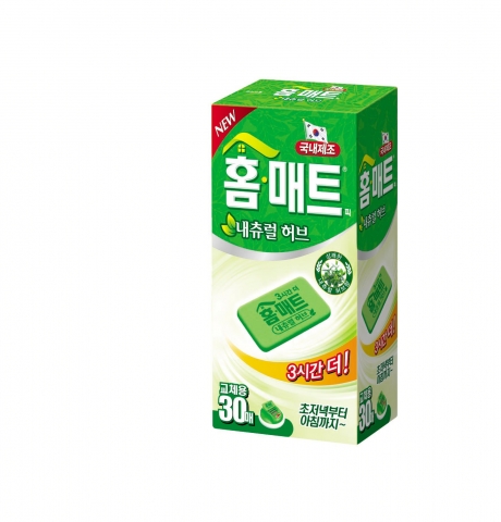 홈매트는 기존제품 대비 사용시간이 3시간 길어진 '홈매트 3시간 더'를 최근 출시했다.