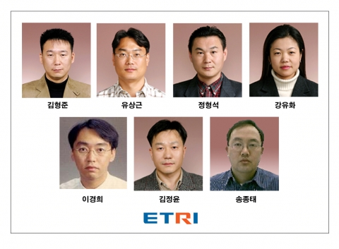 이번 스위스 제네바에서 개최된 차세대 통신망 표준분야에서 새로 선임된 7명의 에디터들