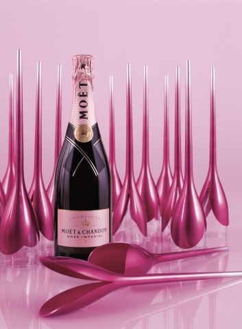 모엣 플라워 로제 기프트 세트