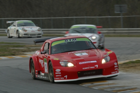 GTM1전-이레인팀 포르쉐GT3를 추월하는 펠롭스팀의 혼다 S2000GTR차량