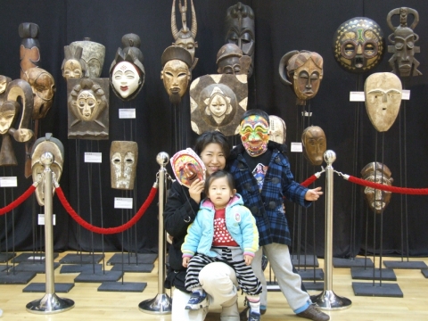 세계명품가면 체험전 해운대문화회관에서 열려