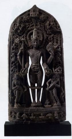 비슈누, 팔라시대, 11-12세기, 높이 127cm