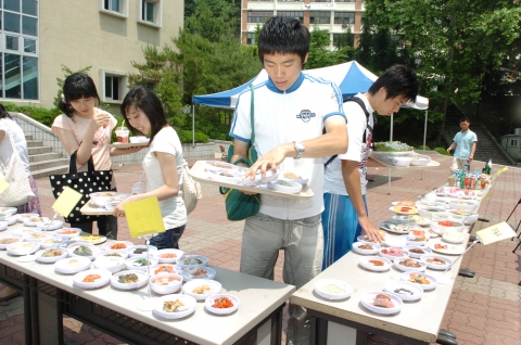 올바른 식단 캠페인 사진