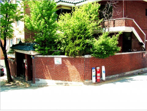 담장허물기 사업 시행 前