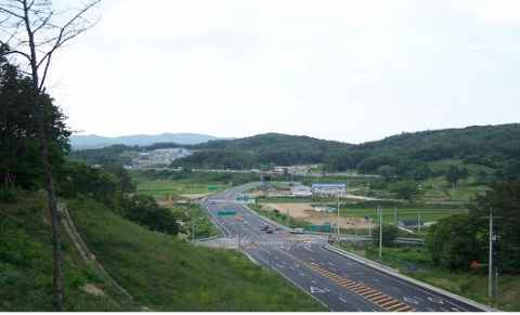 용인 역북동~포곡읍 전대리간 도로