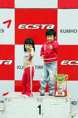 GTM 공식 키즈레이싱모델(김성은, 박정승군)