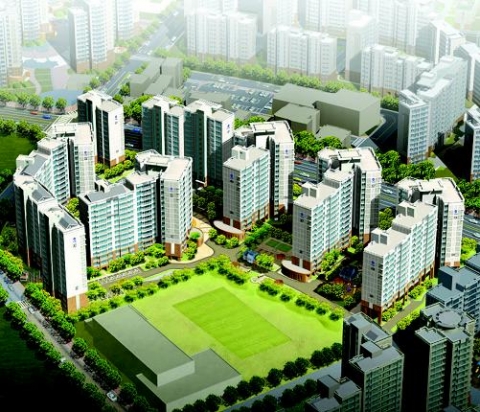 발산3단지 조감도