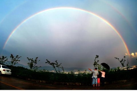 은상 : 도시의 쌍무지개(김택수)