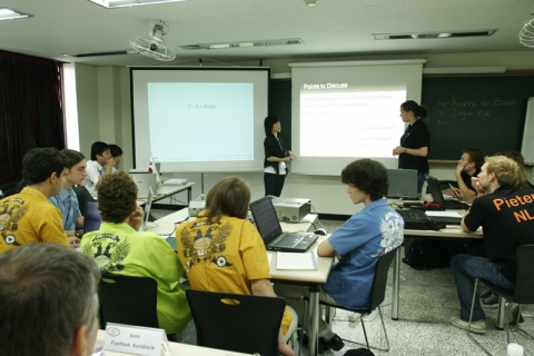 2007년도 국제청소년물리탐구토론대회 모습