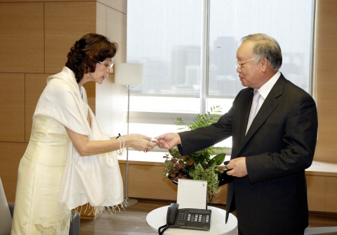 손경식 商議 회장, 주한페루대사 접견