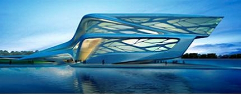 2012년 준공 예정인 아랍에미리트 사디야트(Saadiyat) 섬의 공연예술센터(Performing Arts Centre)